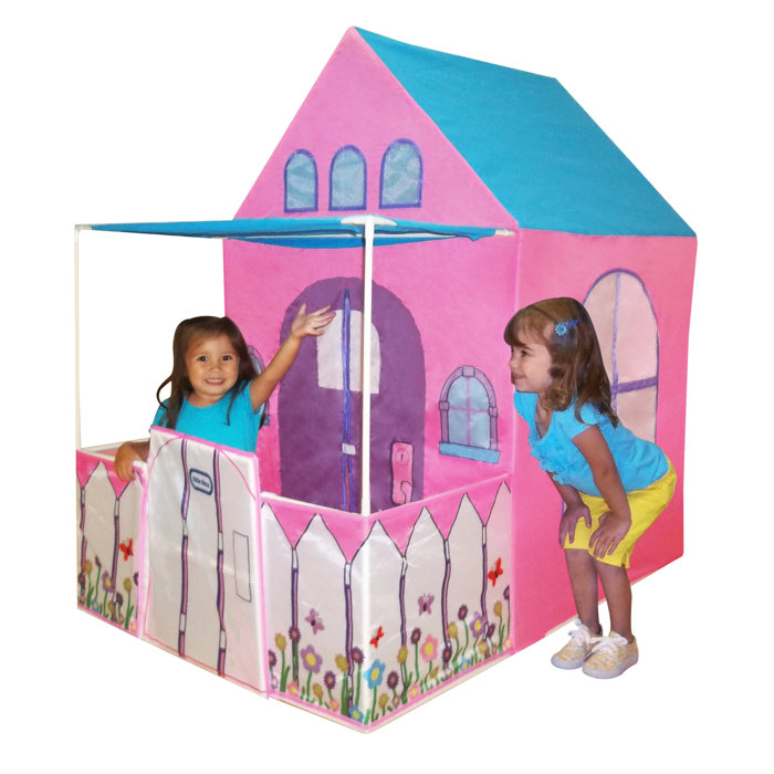 Kid's Adventure Little Tikes Kids Adventure Victorian 3' x 3' Playhouse & Reviews Wayfair
